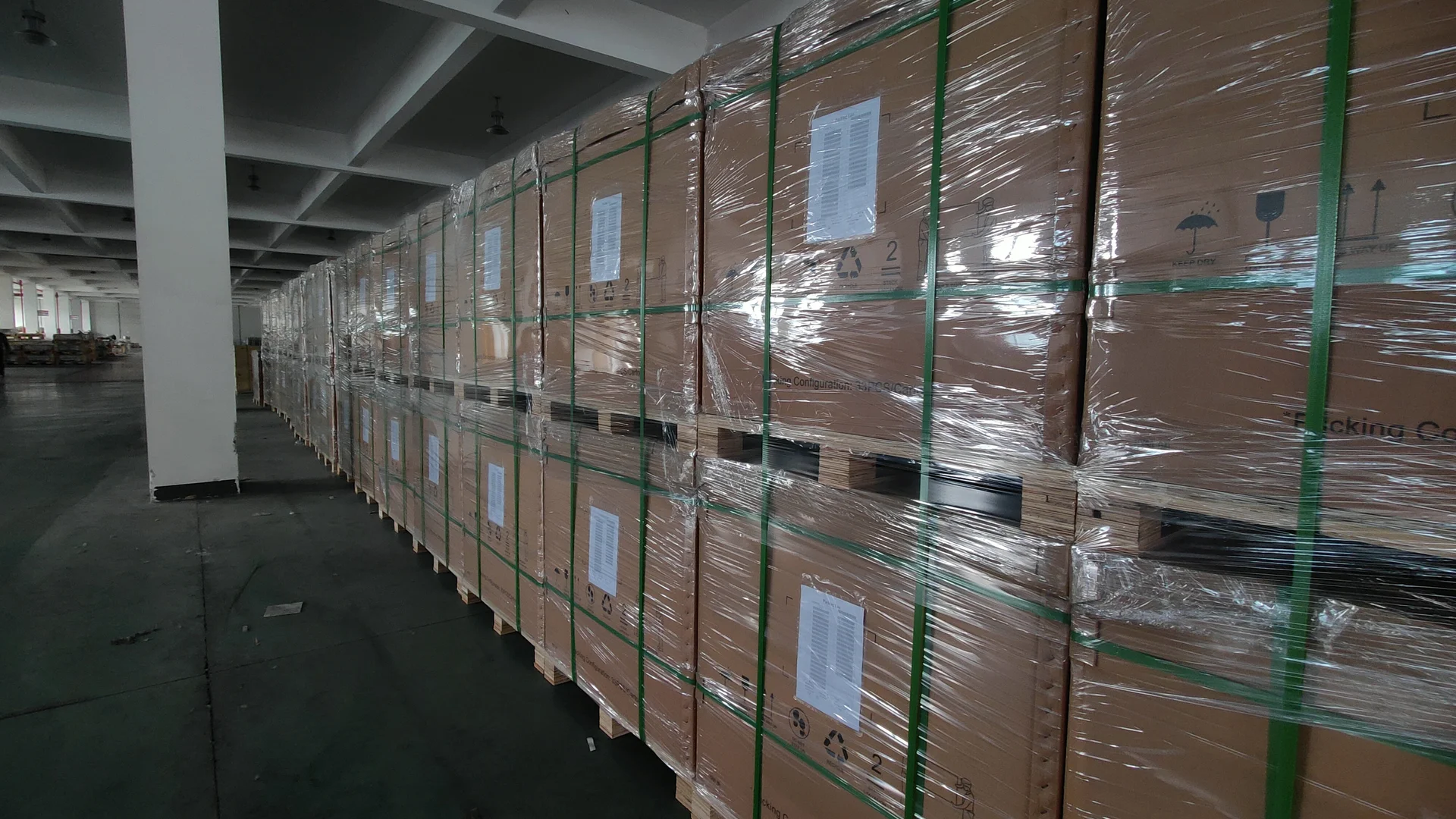 Warehouse and dispatch area
